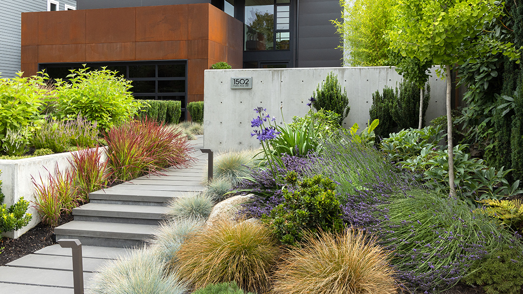 Entryway Gardens: 3 Distinctive Designer Ideas