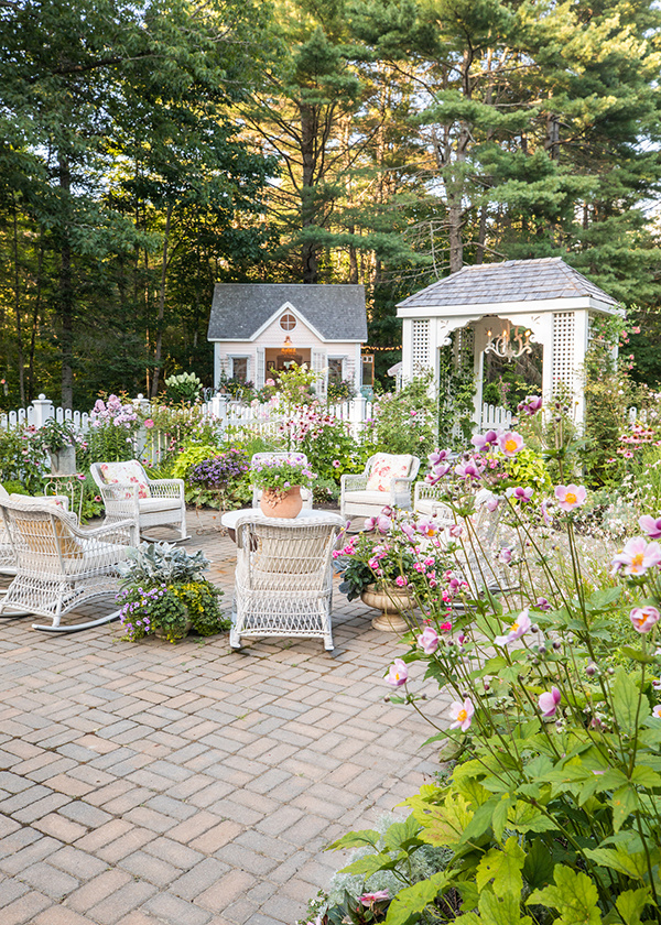 A New Victorian New England Cottage Garden